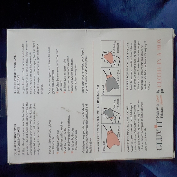 Gluv It by Cloth In a Box - 2 Body Gloves - Picture 2 of 3